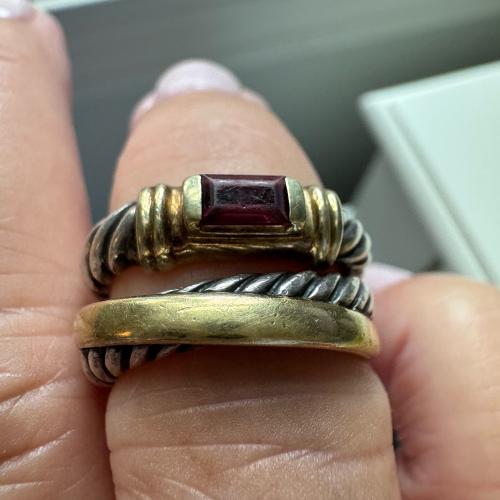 Two David Yurman Rings - Picture 3 of 16